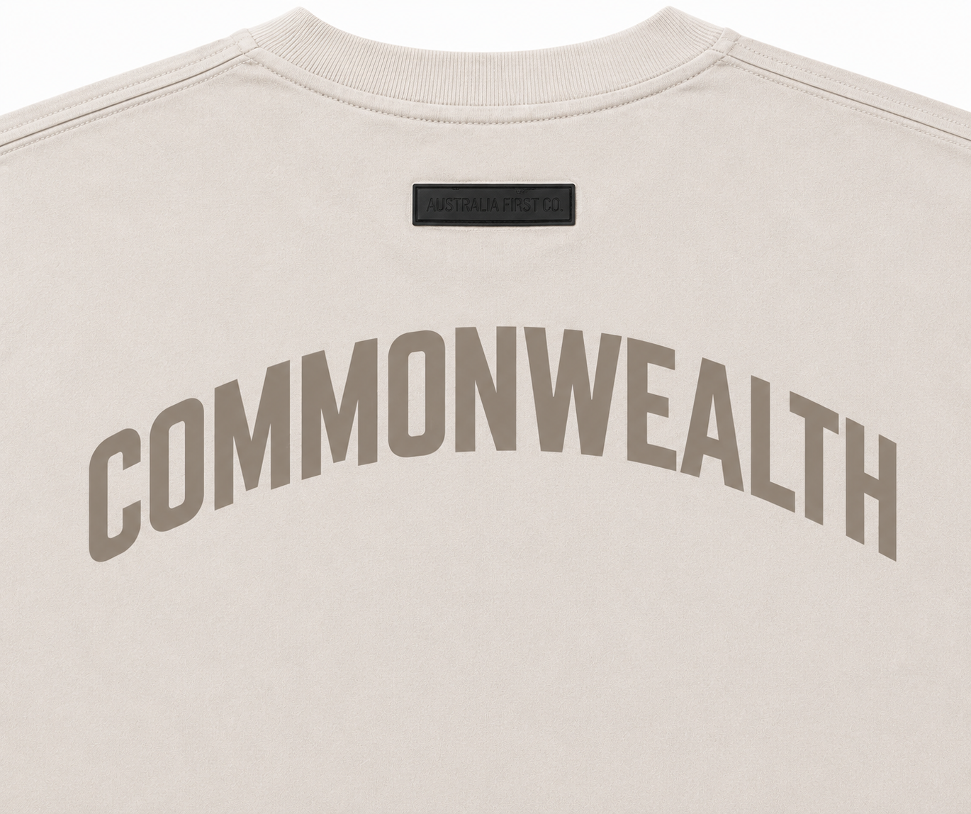 WHITE COMMONWEALTH SPORT TEE